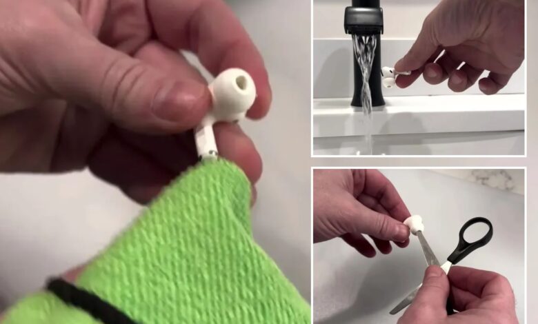 Little-known secret way to clean your AirPods the right way