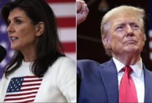 A split of Haley and Trump