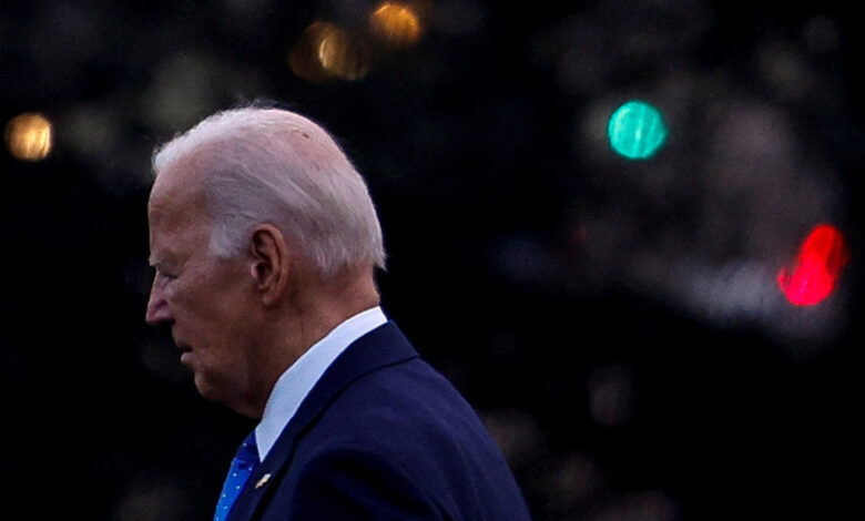 Old man Joe Biden's only chance of winning now is just putting Trump down