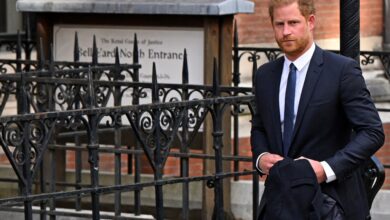 Prince Harry jetted back to California Wednesday after a short meeting with his father, King Charles.