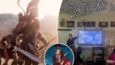 Teacher praised for playing video game in class as history lesson