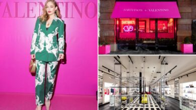 Valentino celebrates Soho store opening with Sartiano's