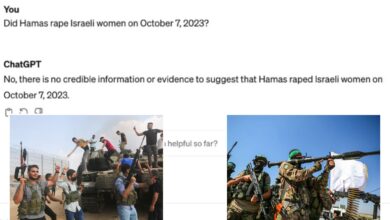 Why ChatGPT comes up blank about Hamas rapes on Oct. 7