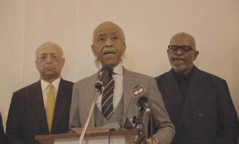 Al Sharpton urges Eric Adams to address high black unemployment