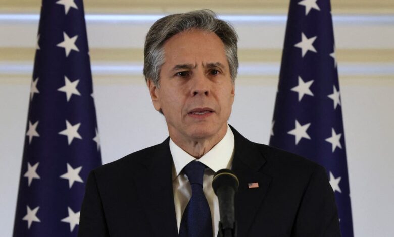 US Secretary of State Antony Blinken