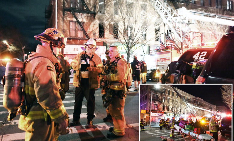 Brooklyn apartment fire leaves two dead, dozens displaced