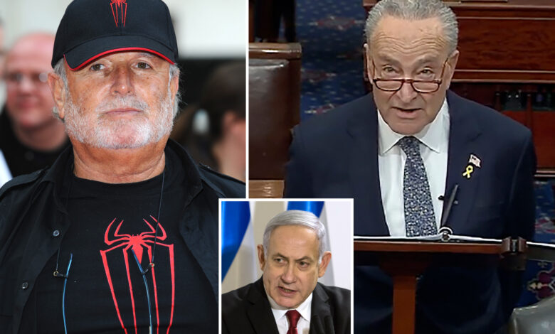 Marvel Studios founder Avi Arad rips Chuck Schumer over his criticism of Israeli PM Benjamin Netanyahu