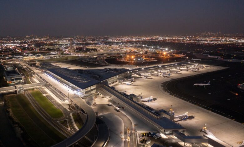 Newark's newly renovated terminal A is considered one of the best in the world.