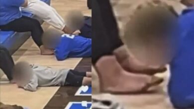 Outrage over video of Oklahoma school students licking toes