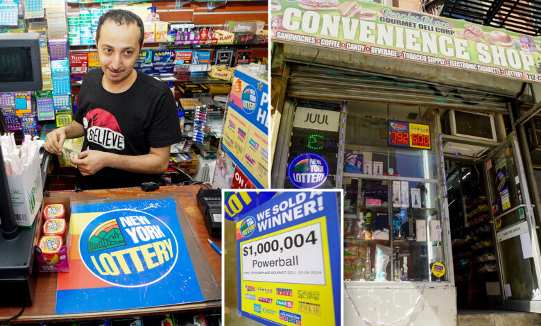 Peoples Place Gourmet Deli in NYC sells $1 million lotto ticket