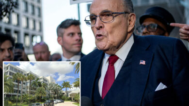 Rudy Giuliani needs Florida condo for podcasting, shouldn't have to sell