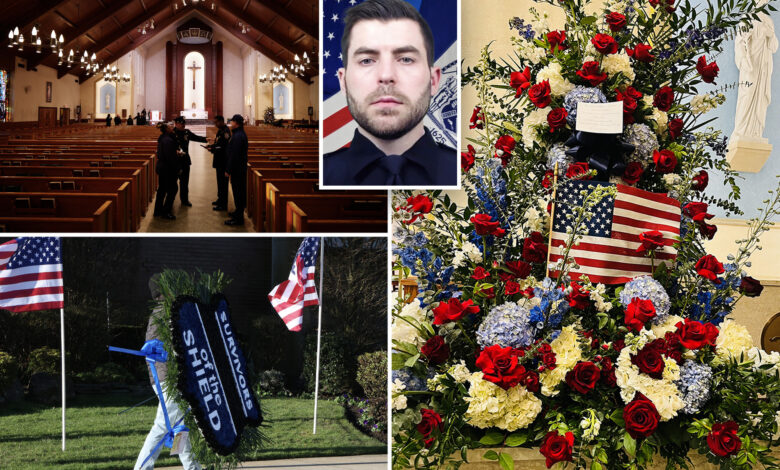 Slain NYPD officer Jonathan Diller funeral: Live updates, photos, reactions