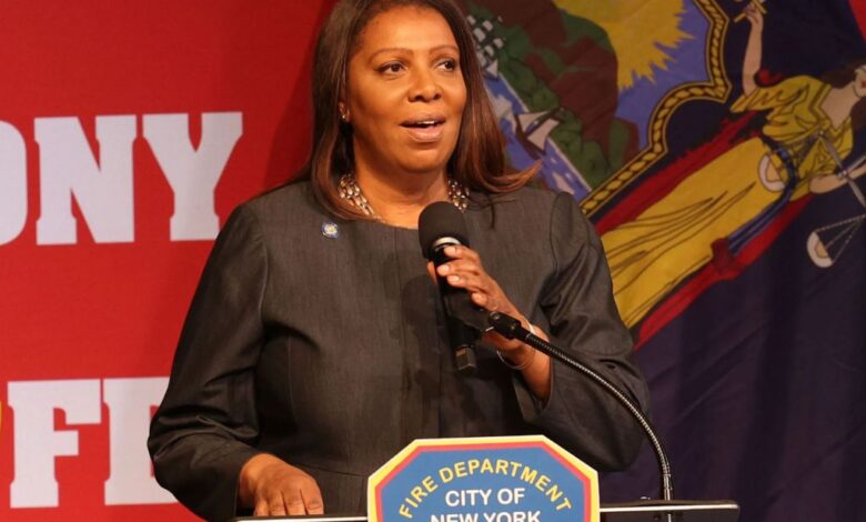 New York AG Letitia James has spent  $28,500 on hotels in 2023 and about $120,000 total since 2018, according to public data.