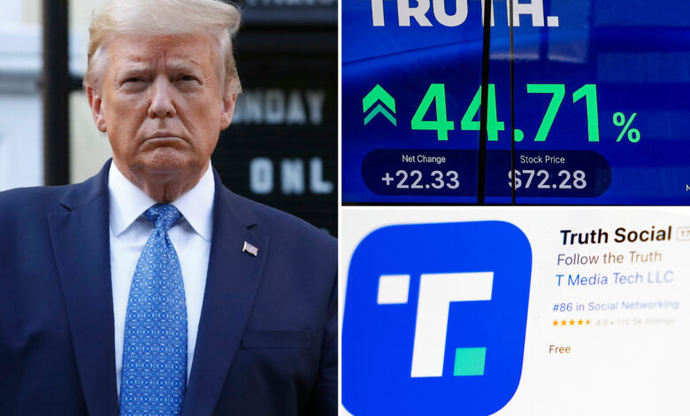 Trump's Truth Social costliest US stock to bet against