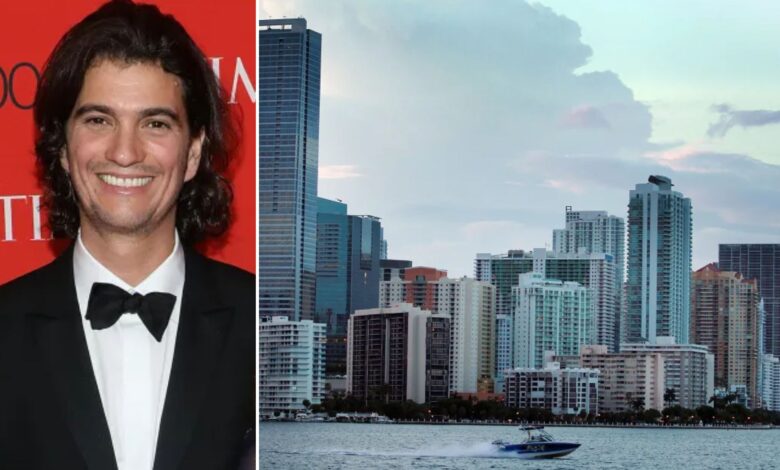 WeWork founder Adam Neumann's latest startup Flow planning on spending $300M to redevelop former Miami 'tent city'