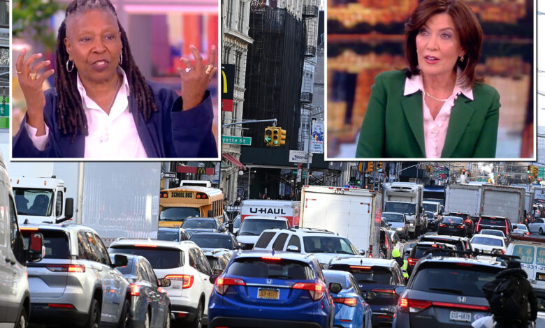 Whoopi Goldberg gives Kathy Hochul an earful over NY's congestion pricing toll: 'nobody was listening'