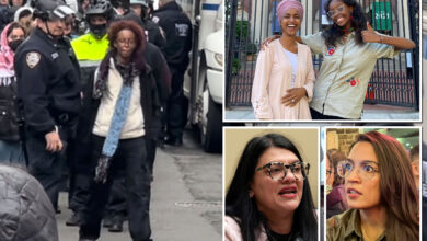 AOC, Rashida Tlaib call out arrest of 'Squad' member Ilhan Omar’s daughter at Columbia anti-Israel protest