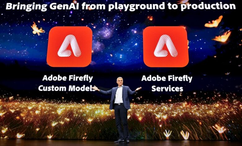Adobe announced its plan to launch an AI image generation tool in Photoshop by 2024, enabling users to create images from text and compete with industry rivals.