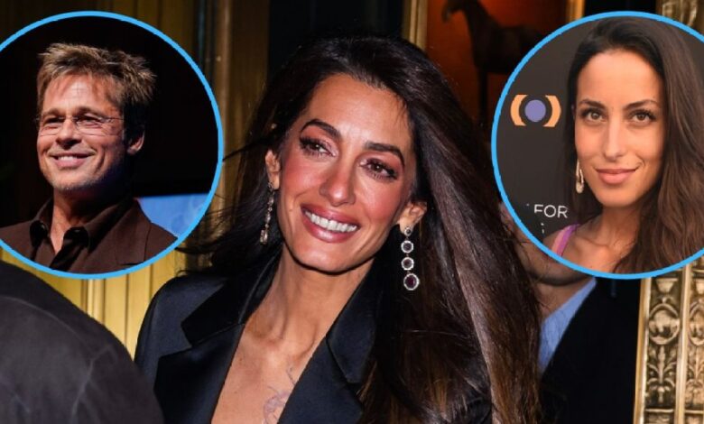 Amal Clooney ‘Isn’t Impressed’ by Brad Pitt’s Girlfriend