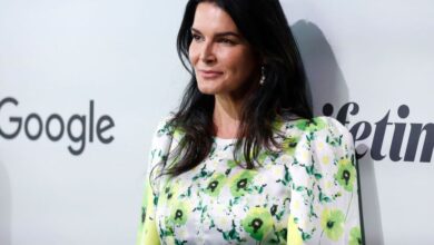 Angie Harmon says delivery person killed her dog