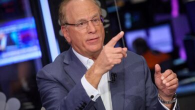 BlackRock CEO Larry Fink.