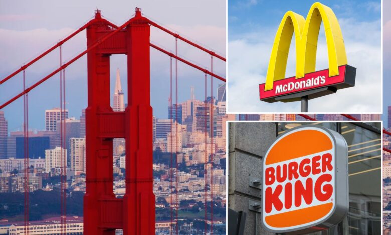 California fast-food prices rose 7% in six months -- highest in US