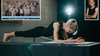 Grandmother of 12 breaks Guinness World Record for longest plank held at over 4.5 hours: 'Like a dream'