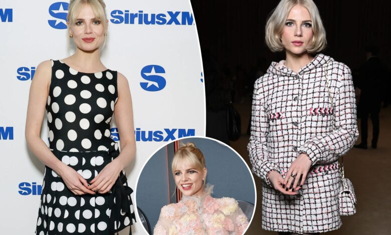 Lucy Boynton shows off her 'Greatest Hits' on the red carpet