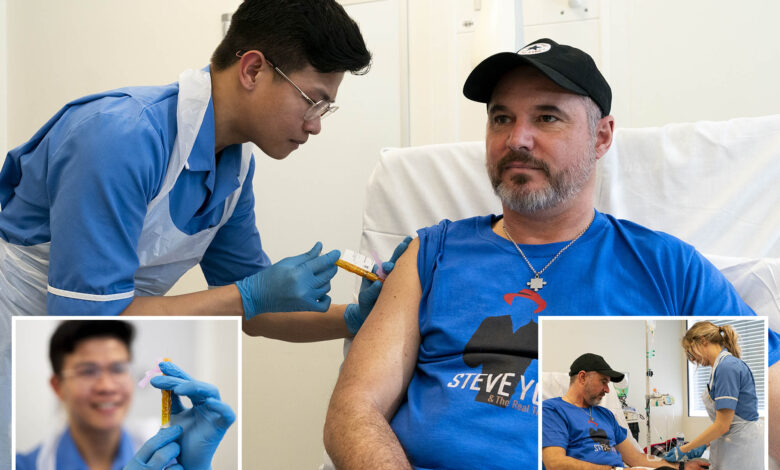 Man receives world's first melanoma vaccine