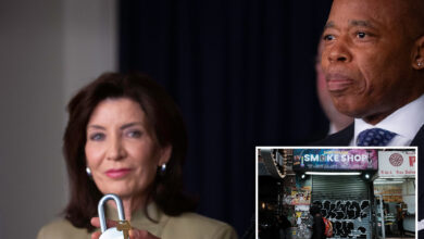 NY Gov. Kathy Hochul, NYC Mayor Eric Adams take victory lap on smoke shops crackdown — but enforcement hasn't even started yet