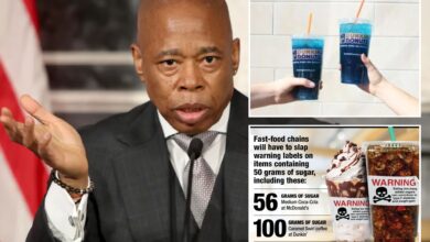 NYC rule will slap sugar warning labels on food, drinks including Starbucks, Dunkin' specialties