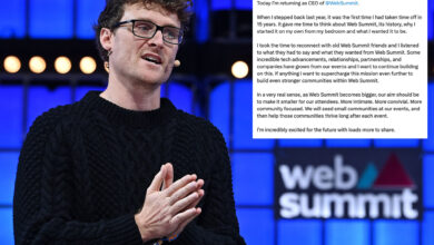 Paddy Cosgrave back as Web Summit CEO, no comment on Israel ‘war crimes’ remarks