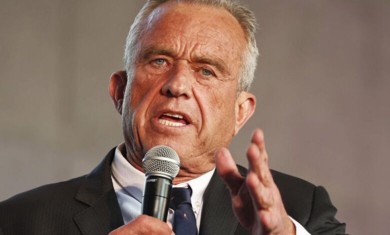 RFK Jr. says he's not Biden's 'real problem'