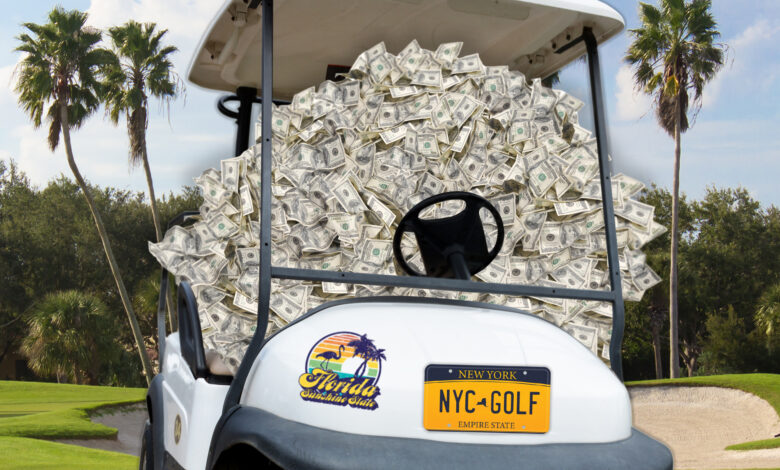 Rich NYers drive up Florida country club membership fees