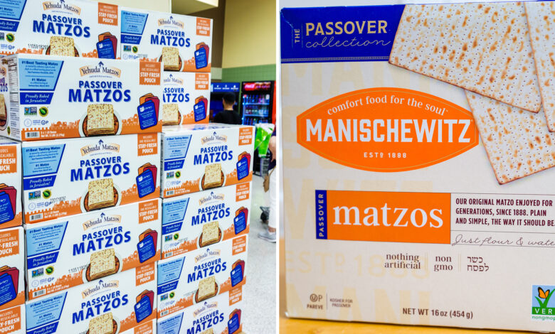 'Shrinkflation' hits matzo just before Passover