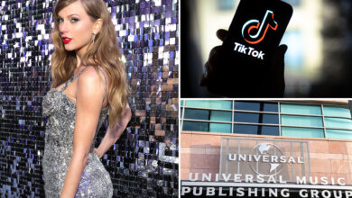 Taylor Swift songs return to TikTok after being yanked because of licensing spat