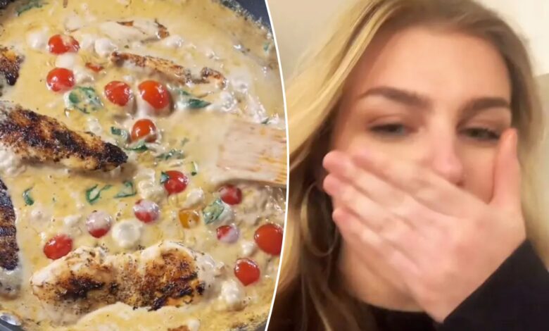 TikTok shows mom's 'beautiful' family dinner ruined over an olive oil mixup