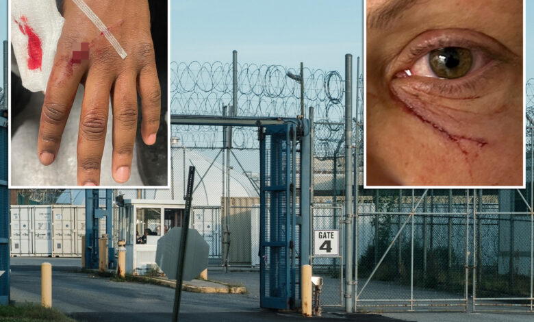 Two NYC correction officers attacked by inmates in one violent day on Rikers Island
