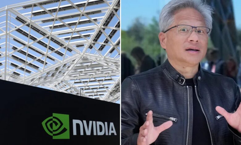 AI darling Nvidia's market value surges closer to Apple