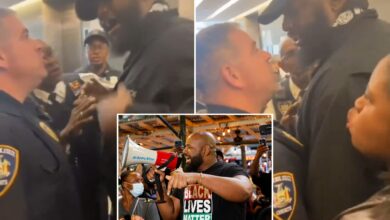 BLM Greater NY founder Hawk Newsome arrested while attending NYPD cop's manslaughter hearing