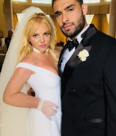 2022 Celebrity Weddings Britney Spears Sam Asghari