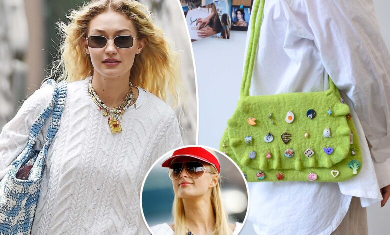 Charm-adorned jewelry, purses from the '90s make a comeback