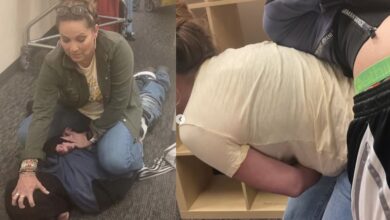 Colorado mom of five goes viral for pinning down man who allegedly recorded her disrobing in store dressing room