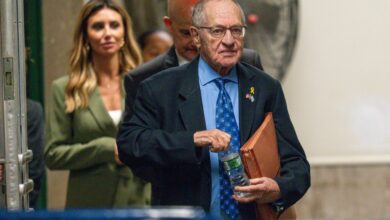 Alan Dershowitz was allowed to stay in the courtroom during former President Donald Trump's hush money trial while Judge Merchan scolded witness Robert Costello.