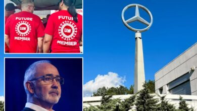 Mercedes workers at Alabama plant vote to reject unionization in setback for UAW