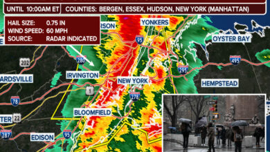 NYC-area flights grounded as severe weather, thunderstorms pummel metro region