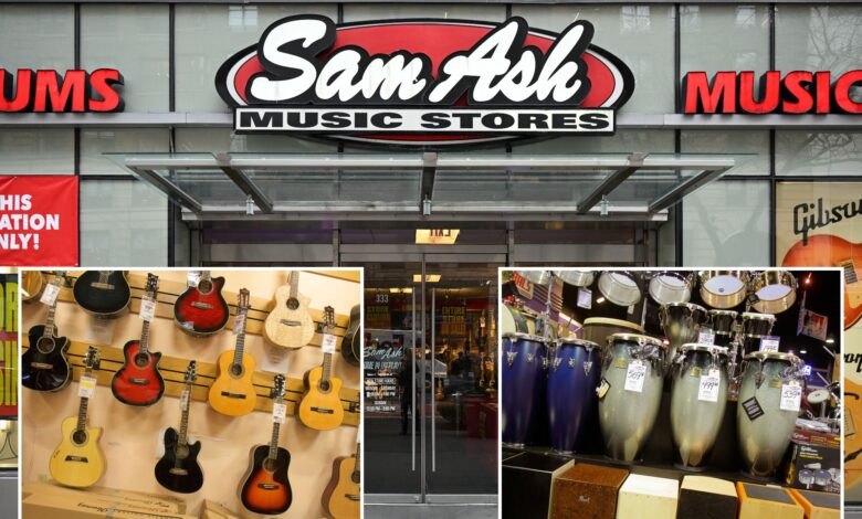 Sam Ash to close down all 42 music store locations nationwide