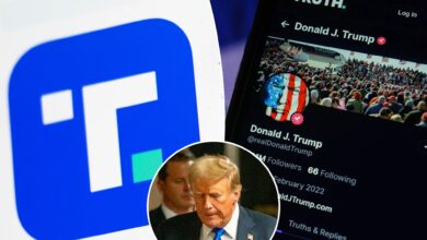 Shares of Truth Social owner Trump Media tumble after ex-president found guilty in NYC