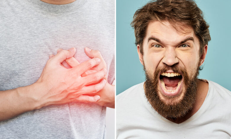 Study reveals how anger can increase heart attack, stroke risk