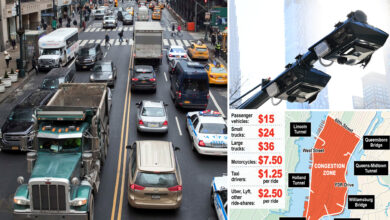 Truckers sue NY over controversial $15 congestion toll to enter Manhattan